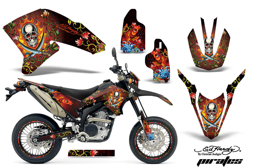 Yamaha WR250X R 07-09 Graphics Kit EHP R NPs